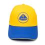 View Unisex Speed Cap - Yel/Blu Full-Sized Product Image